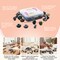 Incraftables 12mm Indian Agate Beads for Jewelry Making (20pcs). Best Natural Stone Beads for Jewelry Making (6mm Hole Size). Gemstone Beads for Bracelet Making for Kids & Adults with Organizer